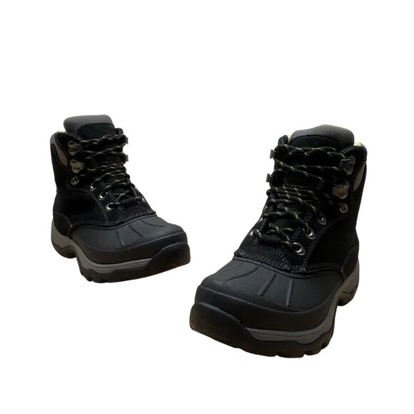 L.L.Bean Womens Black Primaloft Insulation 200G Winter Hiking Boots Sz  7M - Picture 1 of 10